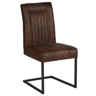 chaise-havane-camel-CHA700GRI-casita-pied-métal-meubles-gibaud
