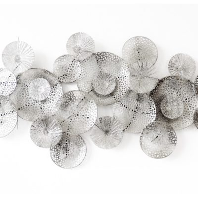decoration-murale-metal-chrome-disques-sculptes