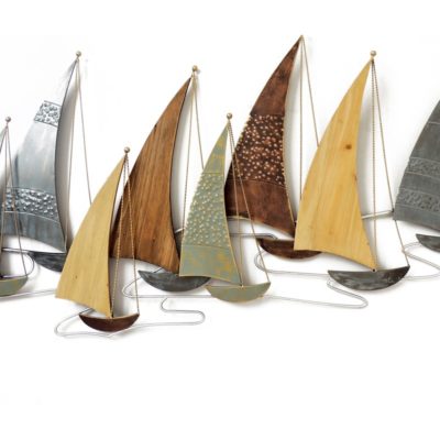 sculpture-decoration-murale-regate-bateaux-couleurs