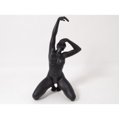 Statue femme danseuse noir mat 72cm Drimmer – LAURA