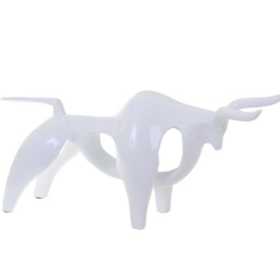 Statue deco interieur taureau