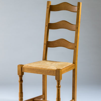 chaise rustique en chene campagne