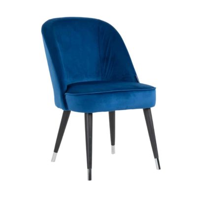 Chaise pieds métal assise tissu au choix – Richmond Interiors – JULIUS