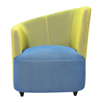 Fauteuil confortable tissu(s) au choix design ALC – PERLE