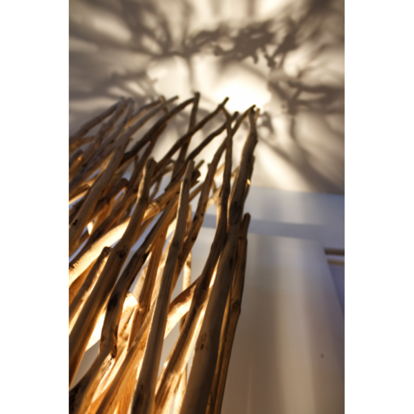 grand luminaire bois flotte branches naturelles