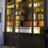 Bibliothèque réalisée sur- mesure chêne massif atelier MEUBLES GIBAUD