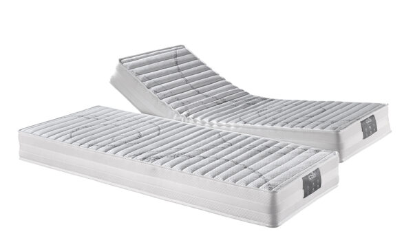 Matelas relaxation relevable modèle Coronis collection Actinat - hauteur 21cm- technilat MEUBLES GIBAUD