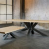 Table-salle-a-manger-table-basse-salon-nyls-design-pied-metal-industriel-plateau-epais-bois-chene-meubles-gibaud