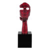 deco visage rouge