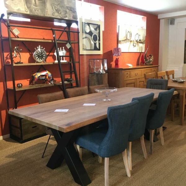 magasin-meubles-gibaud-cambresis-nord-table-country-plateau-bois-chene-pieds-metal