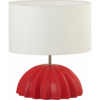 petite lampe a poser en ceramique rouge red cerise design deco
