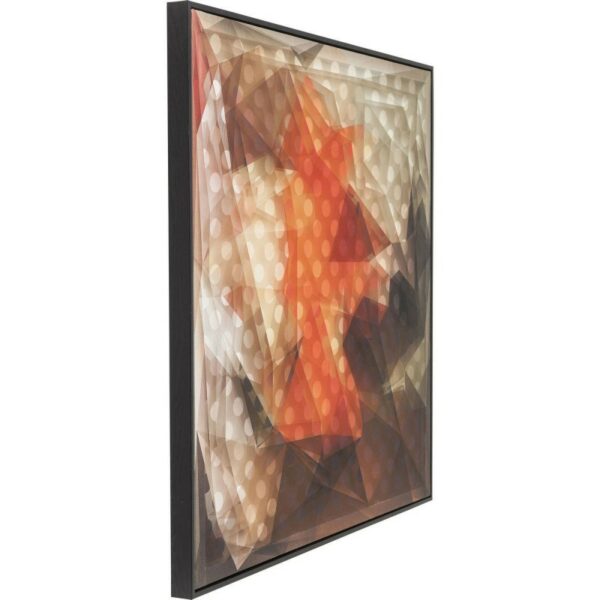 tableau-original-3dimensions-abstract-orange-80x80cm-kare-design-boisetdeco-nord