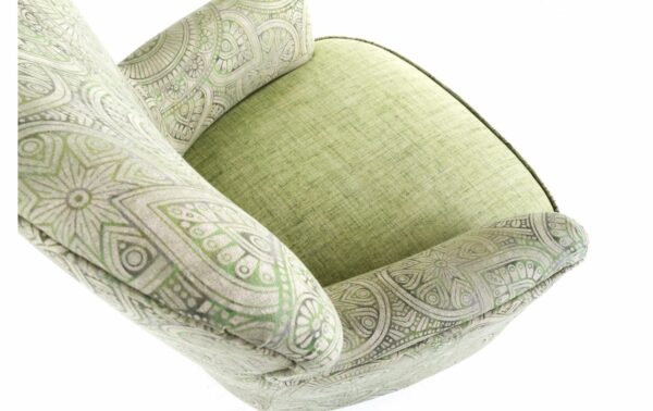 fauteuil design vert