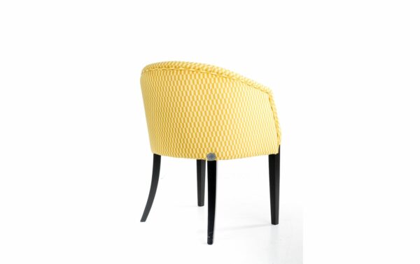 fauteuil jaune haut de gamme