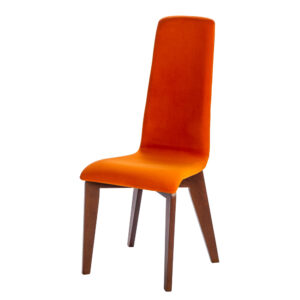 chaise-IZI-PIETEMENT-RECTANGLE-bois-chene-massif-tissu-orange