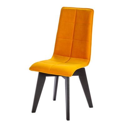 chaise-design-confort-ZAO-PIETMENT-ROTATIF-tissu-jaune-mangue-orange-lelievre