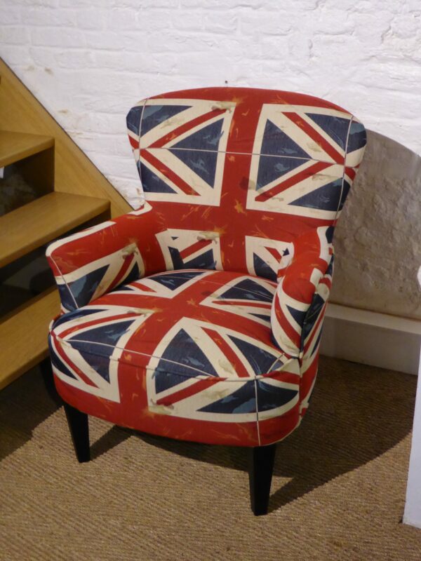 fauteuil drapeau angleterre