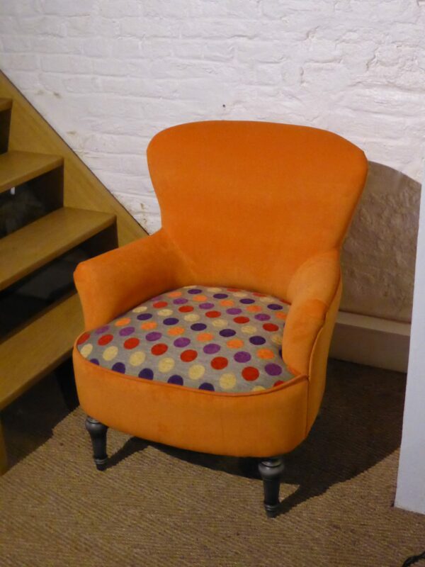 fauteuil original orange