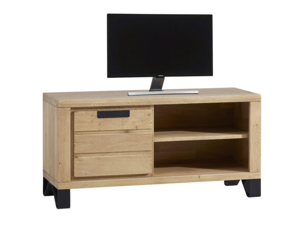 Meuble TV HUDSON 1 porte 1 niche