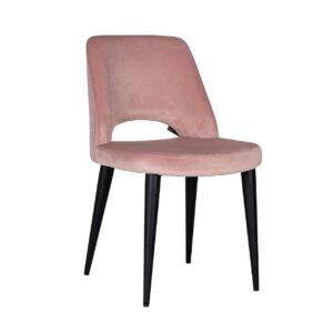 Chaise modele TABITHA avec tissus PINK