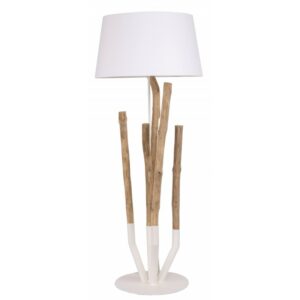 Lampadaire bois blanc JOSS