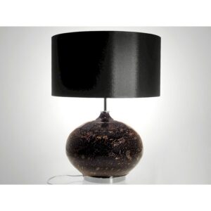 lampe moderne verre noir