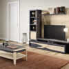 meuble tv colonne flore