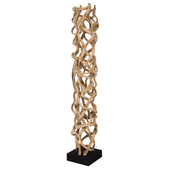 Grand lampadaire bois naturel modèle KANO