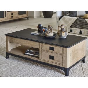 Table basse dinette 1 tiroir INDUS