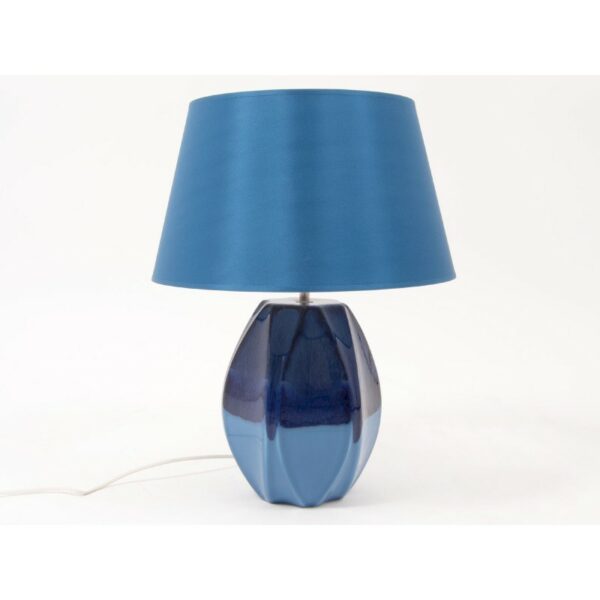 lampe déco bleue