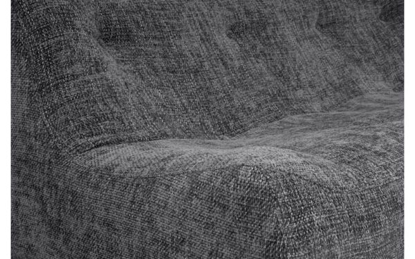 canapé tissu gris anthracite
