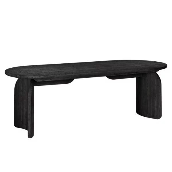table fairmont noir chêne