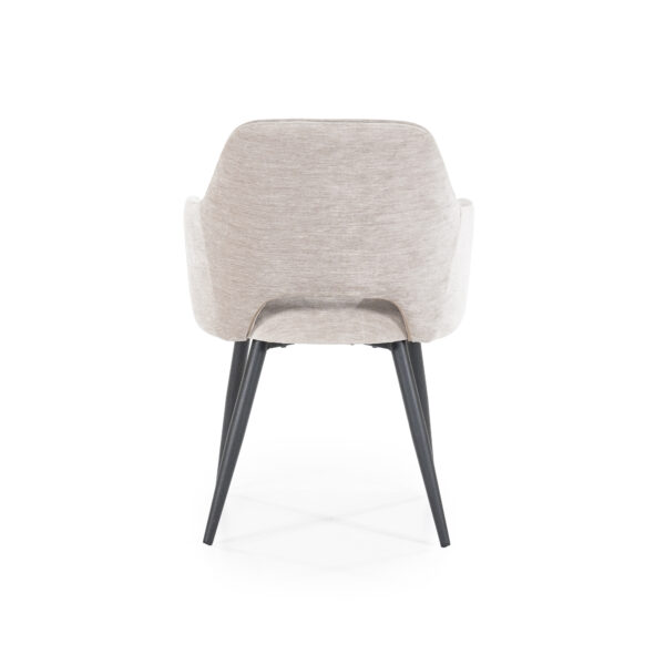 chaise moderne très confortable tissu beige