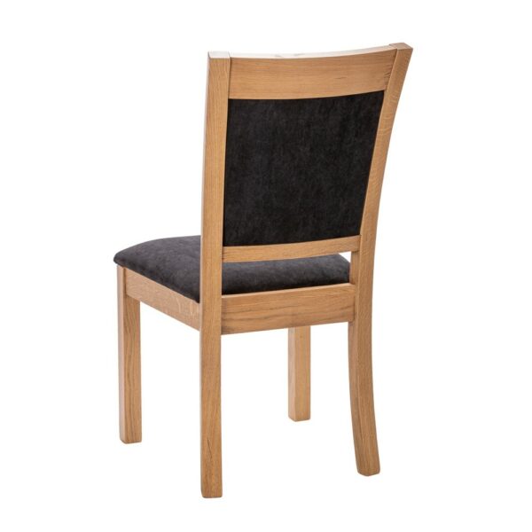 Chaise en chêne et tissu NEVA