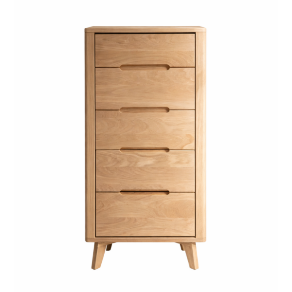 Meuble chiffonier en chene massif fabriqué par les Ateliers de Langres