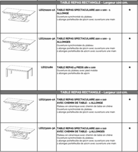 Salle Ă manger LEGEND de chez Couture. ChĂȘne massif et cĂ©ramique