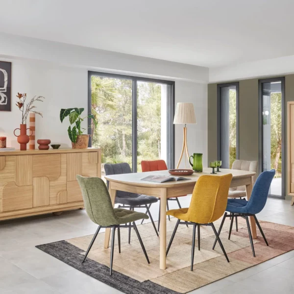 Salle à manger RIVAGE - moderne et minimaliste en chêne