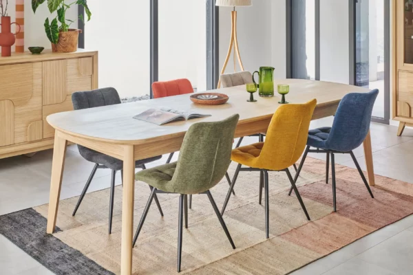 Salle à manger RIVAGE - moderne et minimaliste en chêne