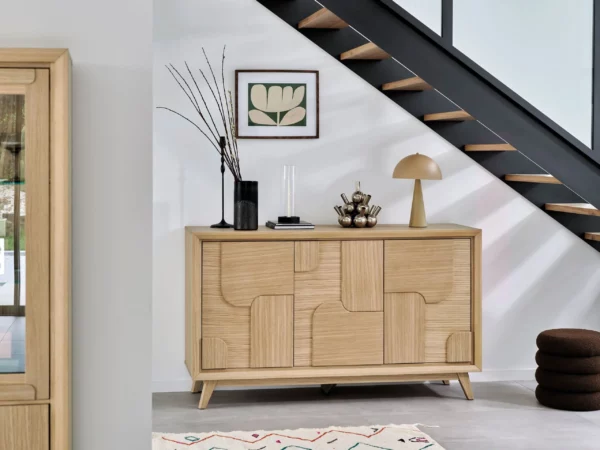 Salle à manger RIVAGE - moderne et minimaliste en chêne