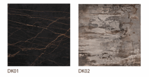 Céramiques et bois disponibles pour la collection CORTO